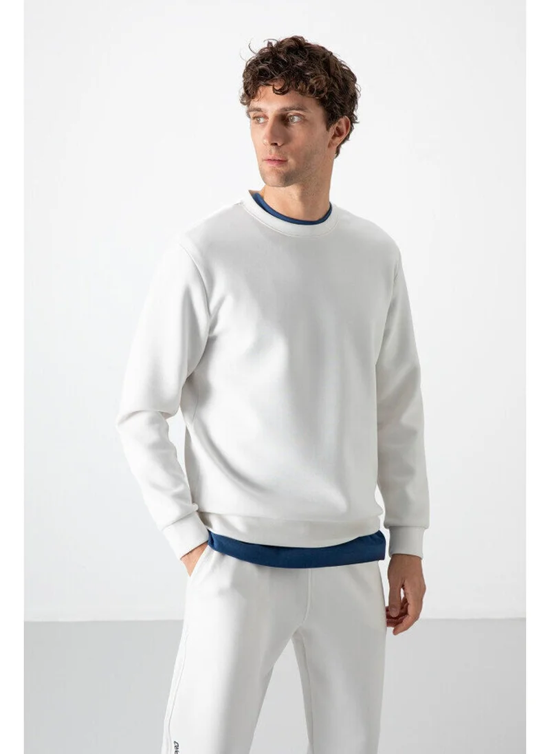 Tommy Life Men's Relaxed Fit Scuba Knit Crew Neck Sweatshirt - Pack of 2