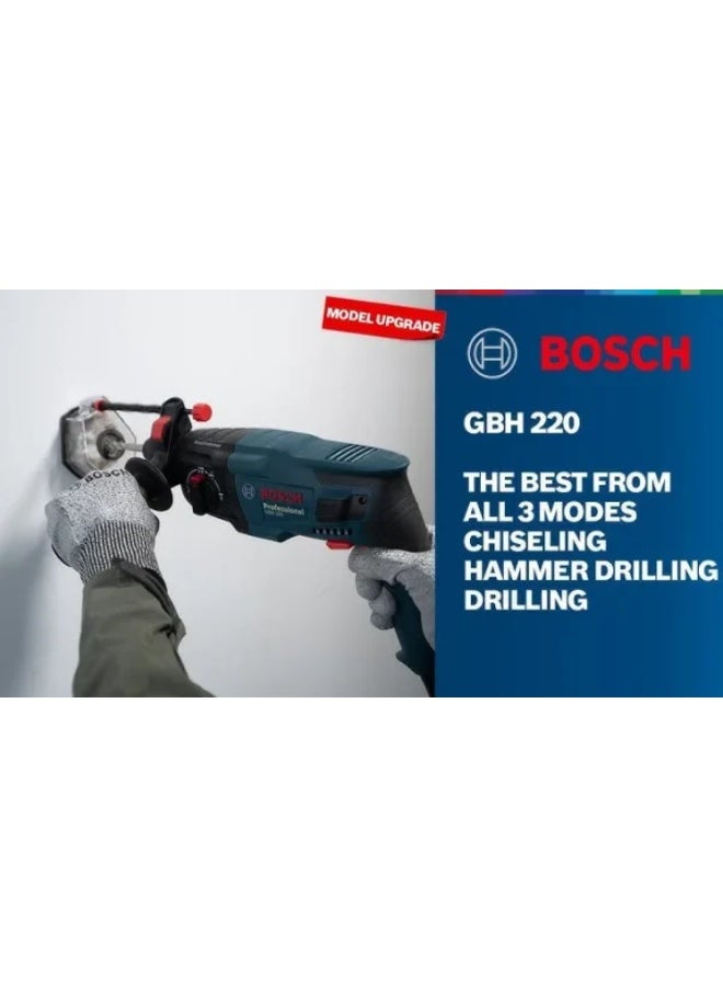 Bosch GBH 220 SDS+ Rotary Hammer Drill 22MM - Image 2