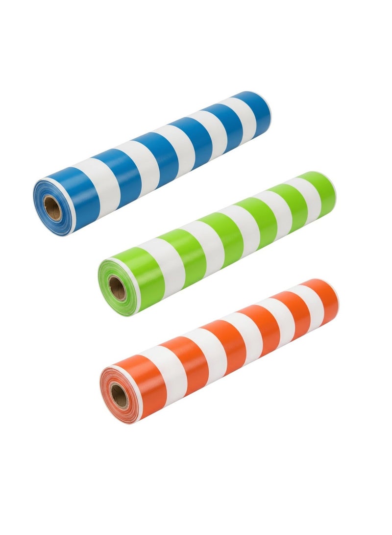 Houzi 3 pack Sufra Roll Table Sheet Plastic Table cloth 18mtr x 1mtr x 1kg - Image 1