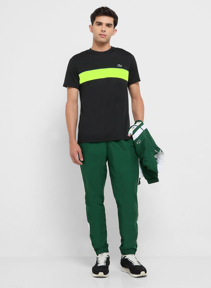 LACOSTE Ultra Dry Printed Crew Neck T-Shirt - Image 4