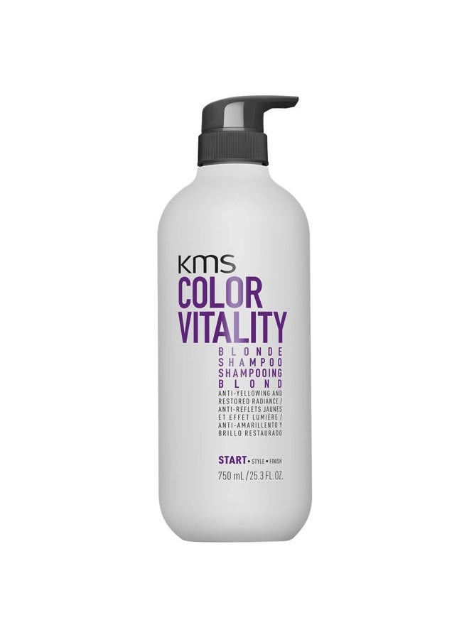 kms - ColorVitality Blonde Shampoo 750 ml - Image 1