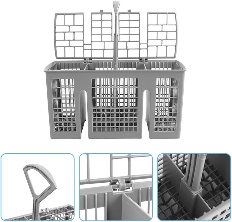 سلة أدوات المائدة لغسالات الصحون بوش ومايتاج وكينمور وسيمنز وكونستركتا وتخزين المطبخ - Image 4