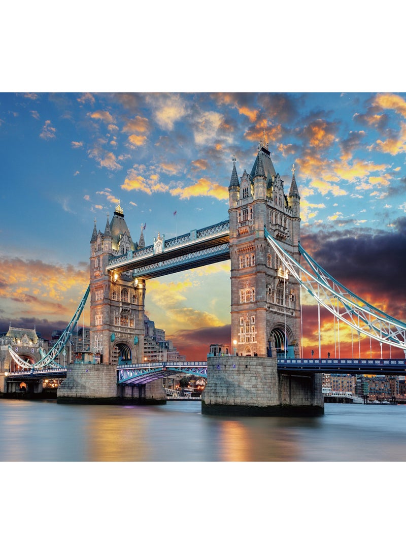 ألغاز الصور المقطوعة المكونة من 1000 قطعة، ألغاز كبيرة ومليئة بالتحديات، ألغاز فكرية تعليمية، لعبة ممتعة للبالغين والمراهقين والأطفال والعائلات - Image 1