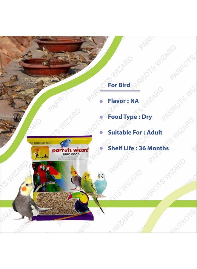 Parrots Wizard, Kangni Bird Food Small Size 3800 gr - Image 4