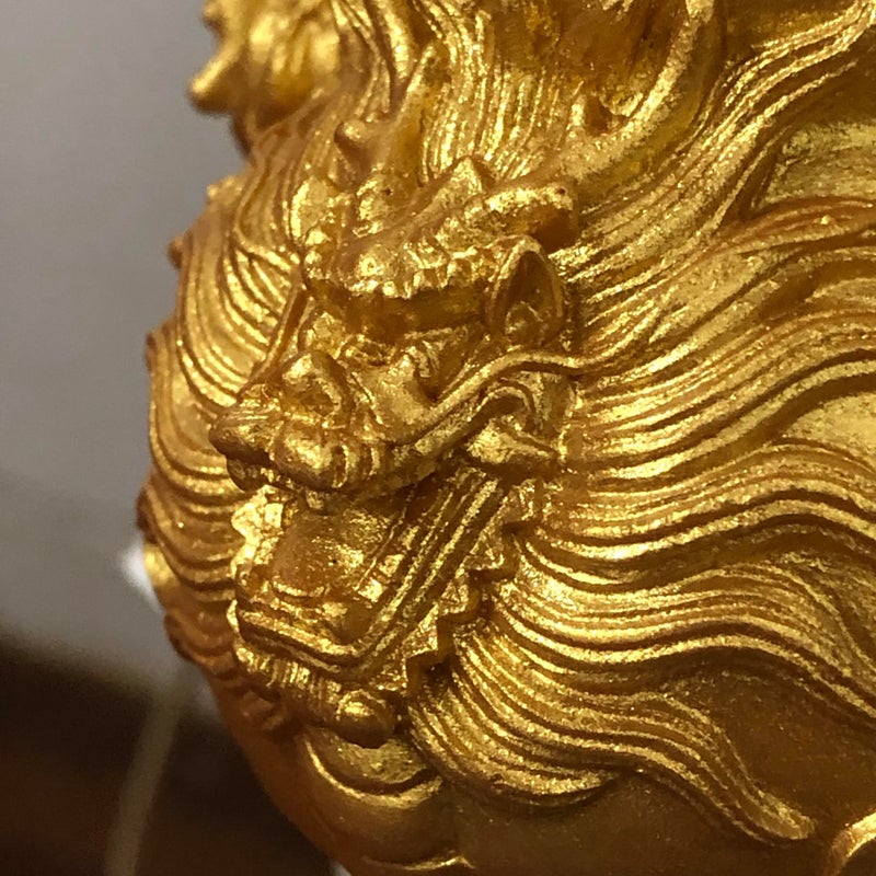 BAEKZ Crystal Bonsai Citrine Tree Money Tree Feng Shui Decorative Dragon Pot (Gold Color) - Image 4