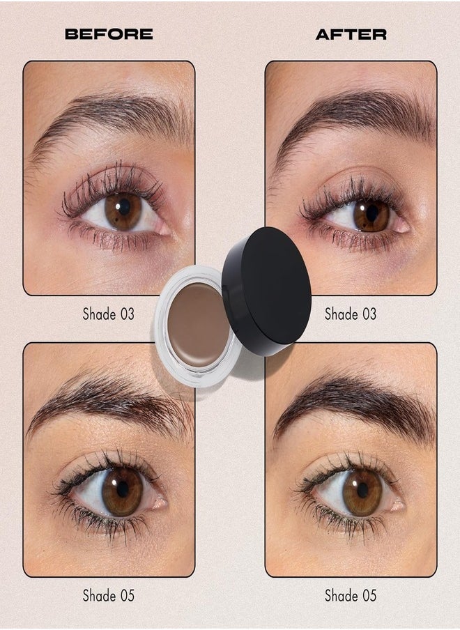 MILANI - Milani Stay Put Brow Color - Shade 06: Auburn - Long-Lasting Waterproof Eyebrow Pomade with Dual-Ended Applicator Brush - 2.6g - For Defined and Sculpted Brows - Image 1