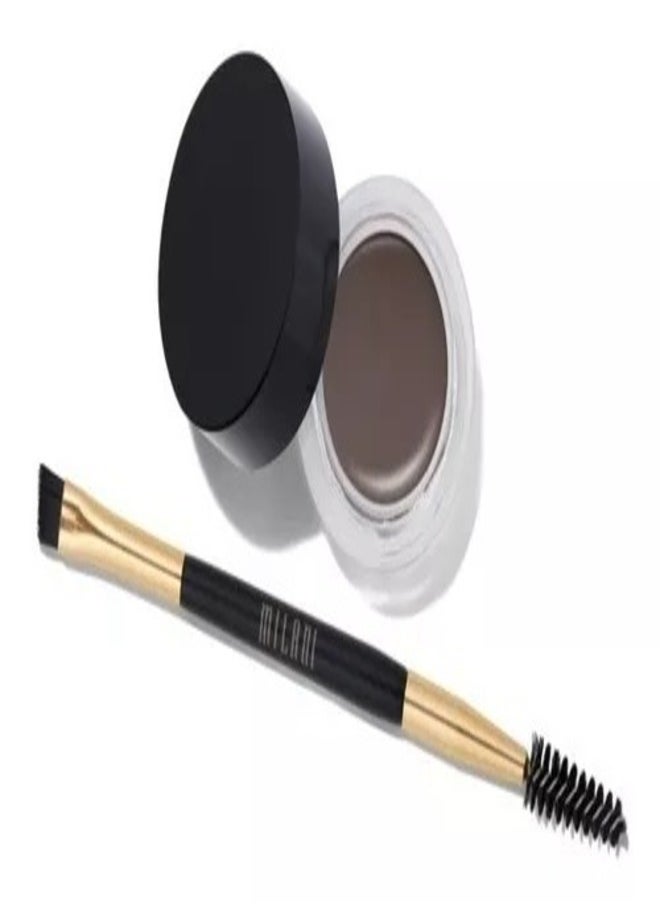 MILANI - Milani Stay Put Brow Color - Shade 06: Auburn - Long-Lasting Waterproof Eyebrow Pomade with Dual-Ended Applicator Brush - 2.6g - For Defined and Sculpted Brows - Image 1