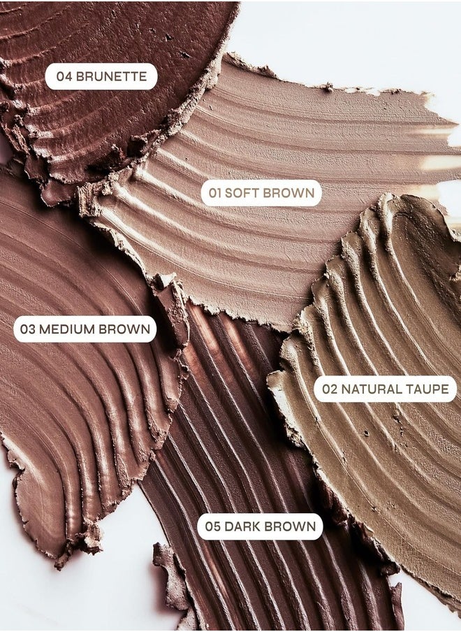 MILANI - Milani Stay Put Brow Color - Shade 06: Auburn - Long-Lasting Waterproof Eyebrow Pomade with Dual-Ended Applicator Brush - 2.6g - For Defined and Sculpted Brows - Image 1