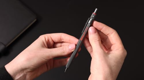 Rotring قلم رصاص ميكانيكي روتراينج 600، 0.7 مم، فضي - Image 2