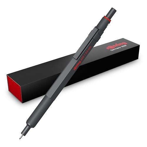 Rotring قلم رصاص ميكانيكي روتراينج 600، 0.7 مم، فضي - Image 1