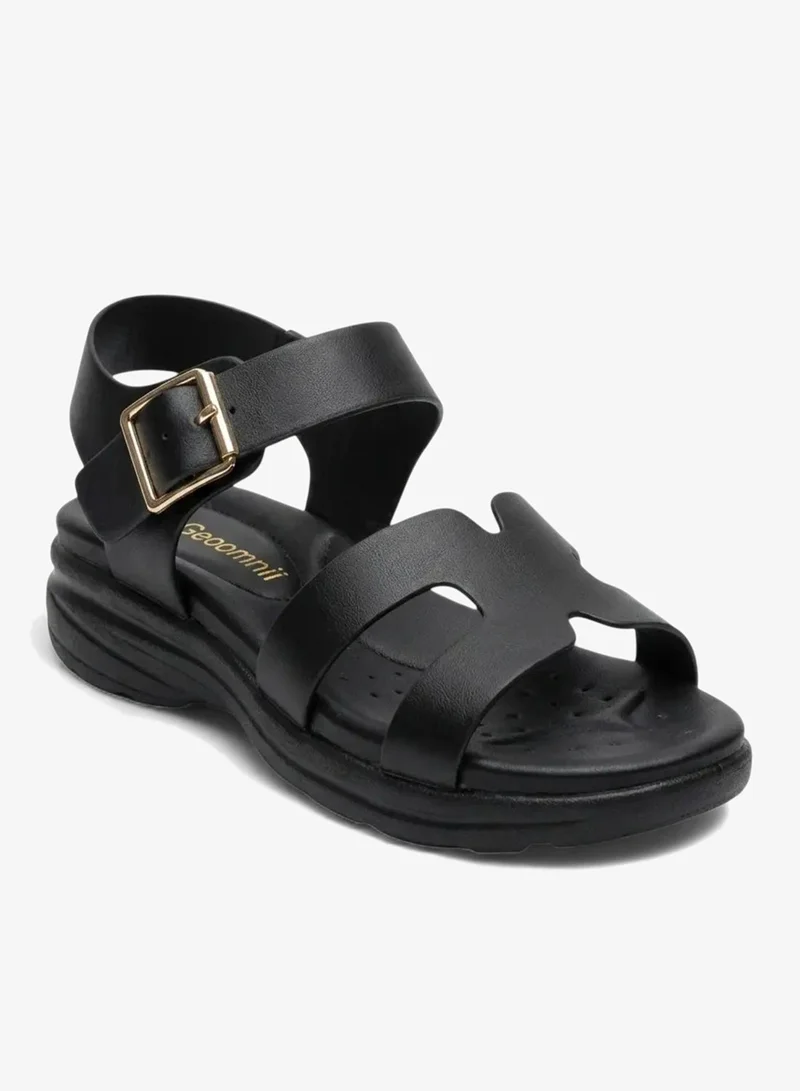 Geoomnii Women’s Sandals with Back Strap – Comfortable, Stylish & Secure Fit