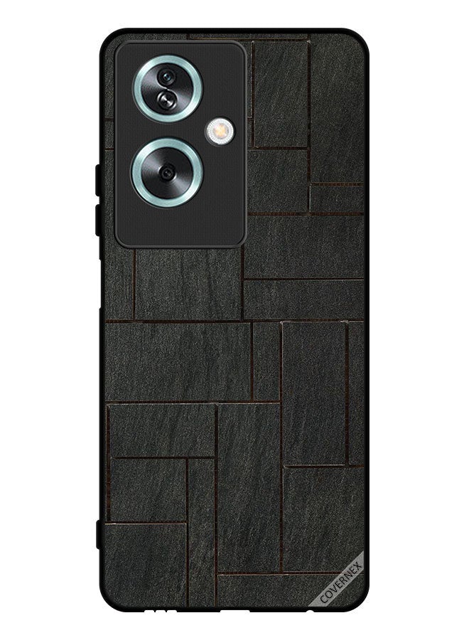 Covernex Protective Case Cover For Oppo A79 Stones Wall Pattern - Image 1