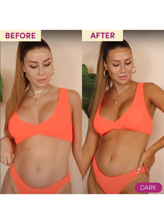 COCO & EVE طقم موس التسمير الذاتي - موس تسمير طبيعي بالكامل (داكن) | لوشن تسمير ذاتي فوري مع برونزر ومطبق قفاز للتسمير الذاتي | طقم برونزنج صني هوني بالي - Image 5