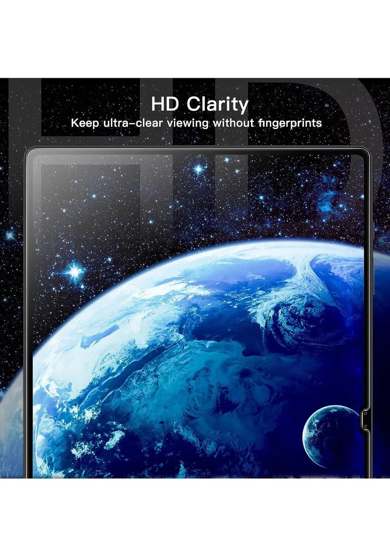 HEXABEX واقي شاشة سامسونج تاب S9 الترا 14.6 بوصة من الزجاج المقوى واقي شاشة لهاتف سامسونج تاب S9 الترا 14.6 بوصة شفاف - Image 3