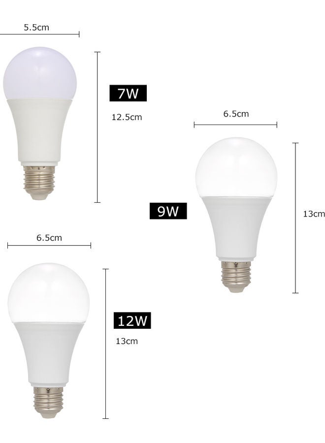 إسكدنيا مصباح LED بالأشعة فوق البنفسجية بقدرة 12 وات من قطعتين. أبيض 13.00 x 6.20 x 6.20Ø³Ù†ØªÙŠÙ…ØªØ± - Image 2