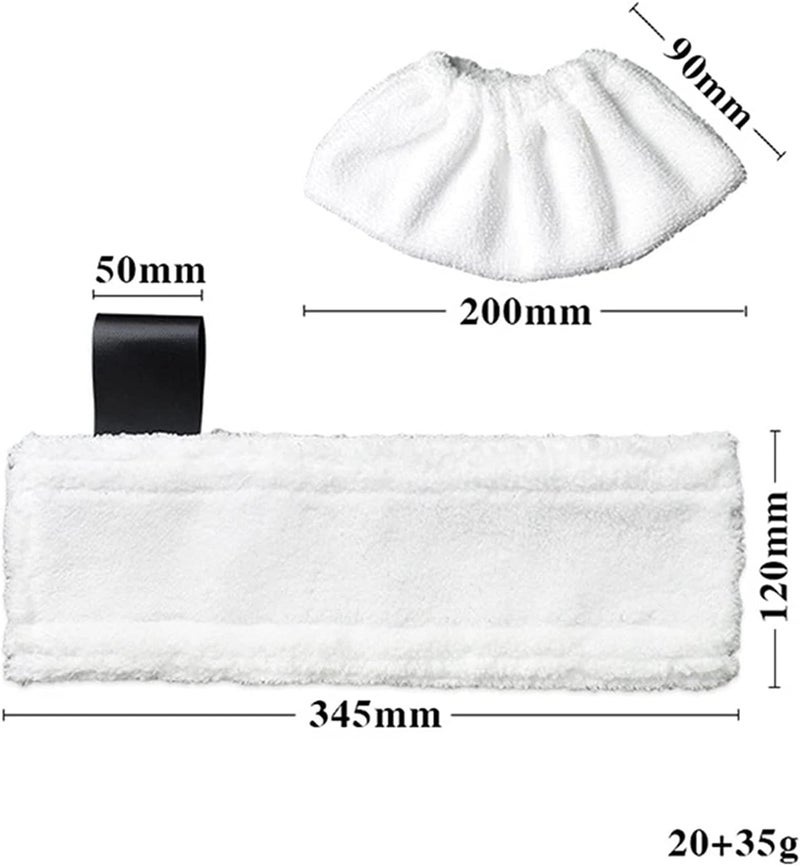 LANGshaw Compatible for Karcher EasyFix SC2 SC3 SC4 SC5 Steam Mop Cloth Cleaning Pad Cloth Cover Rags Replace Accessories Mop Cleaner Spare Parts Leisurely (Color : Kit3) - Image 3