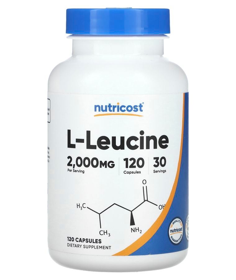 L-Leucine 120 Capsules (500 mg per Capsule)