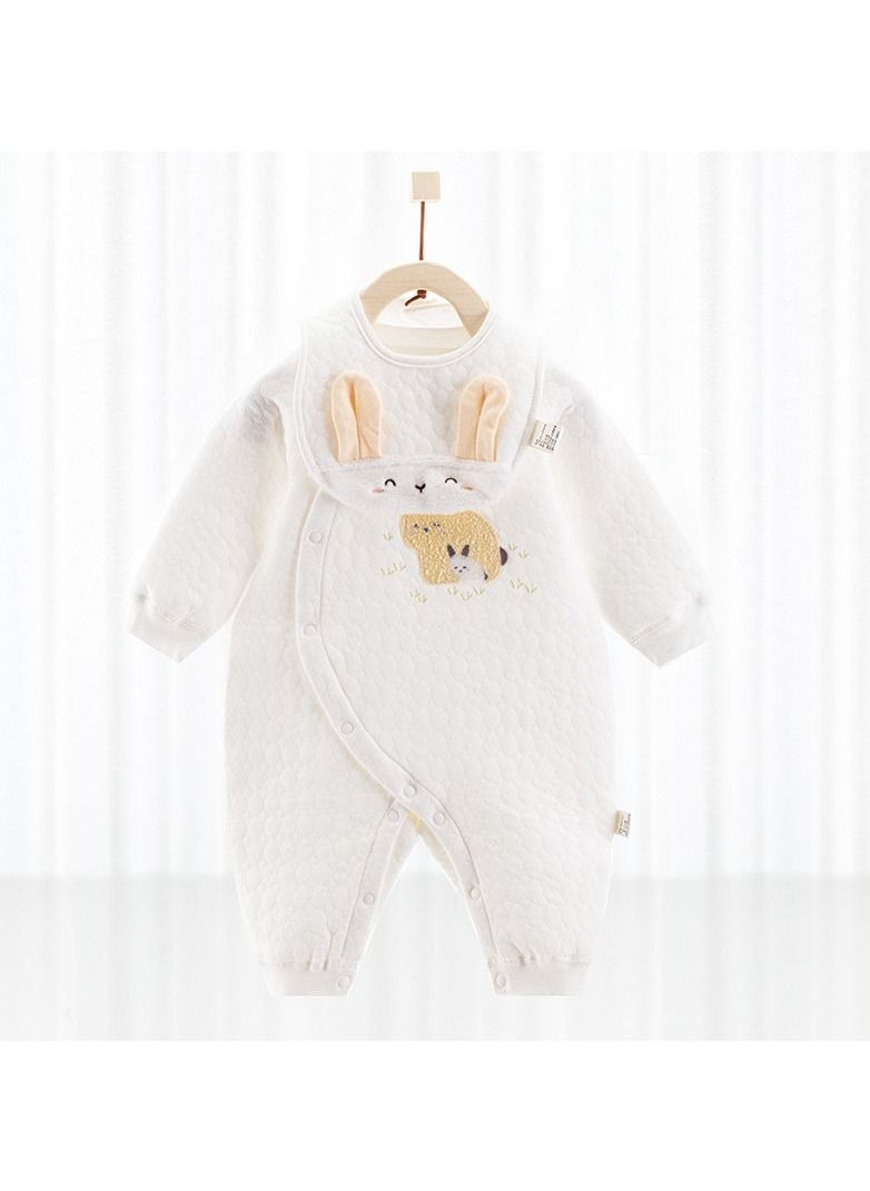 Loquat - Warm And Comfortable Jumpsuits For Babies And Toddlers With Bib - Image 1