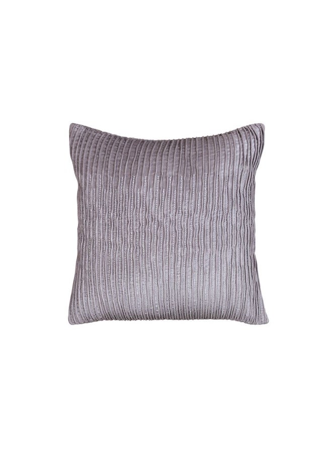 DANUBE HOME Pearl Oyester Cushion Cover Grey 45x45 CM 