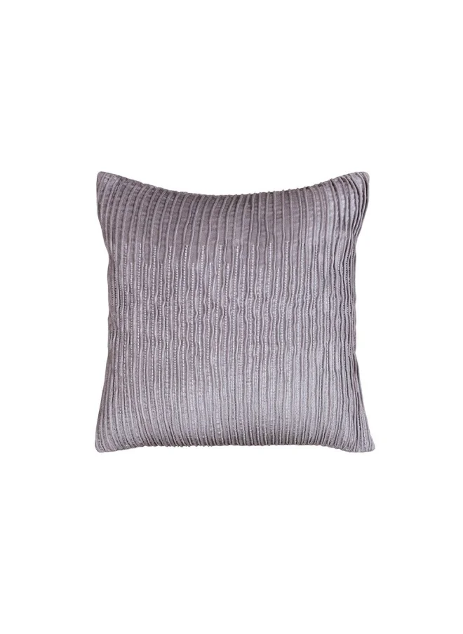 DANUBE HOME Pearl Oyester Cushion Cover Grey 45x45 CM