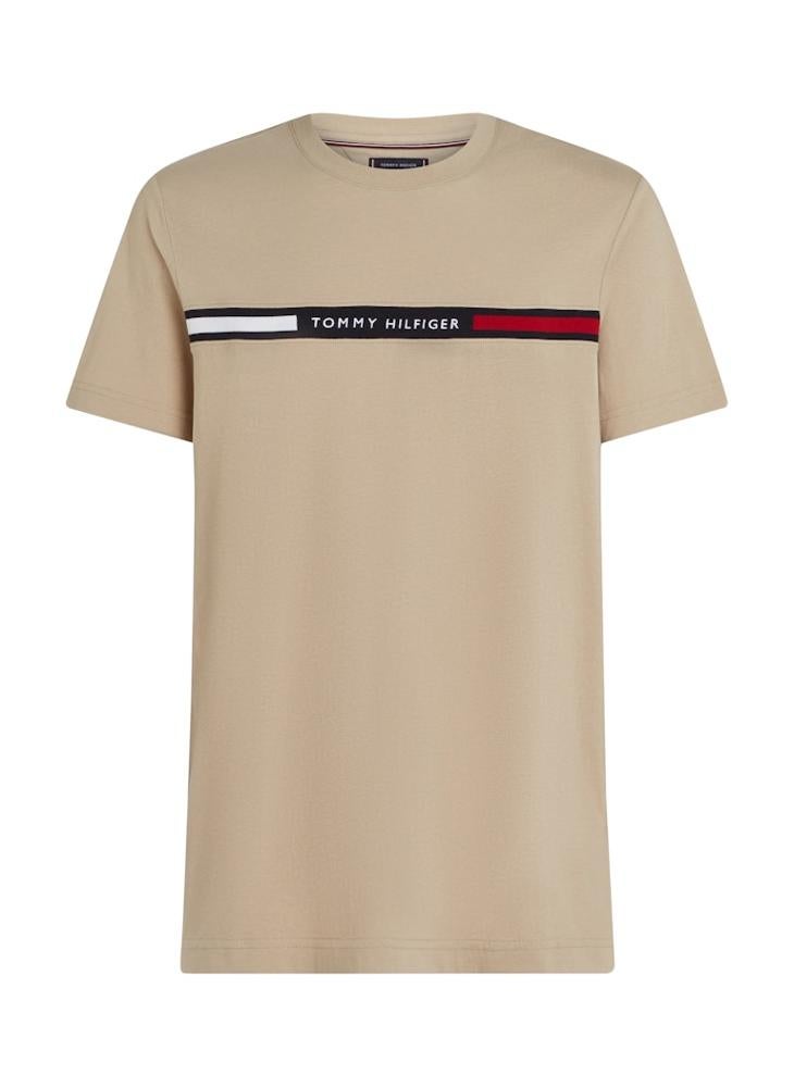 TOMMY HILFIGER Regular Fit T-Shirt With Logo Panel  - Image 5