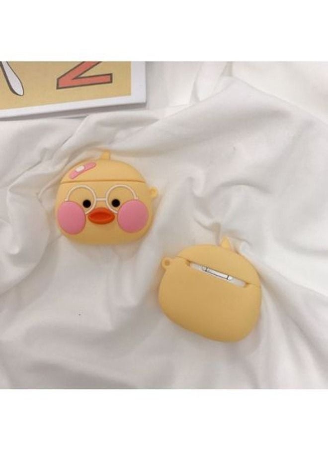 ACLIX - Cute Duck Themed Protective Case Cover For Earpods Pro Multicolour - Image 1