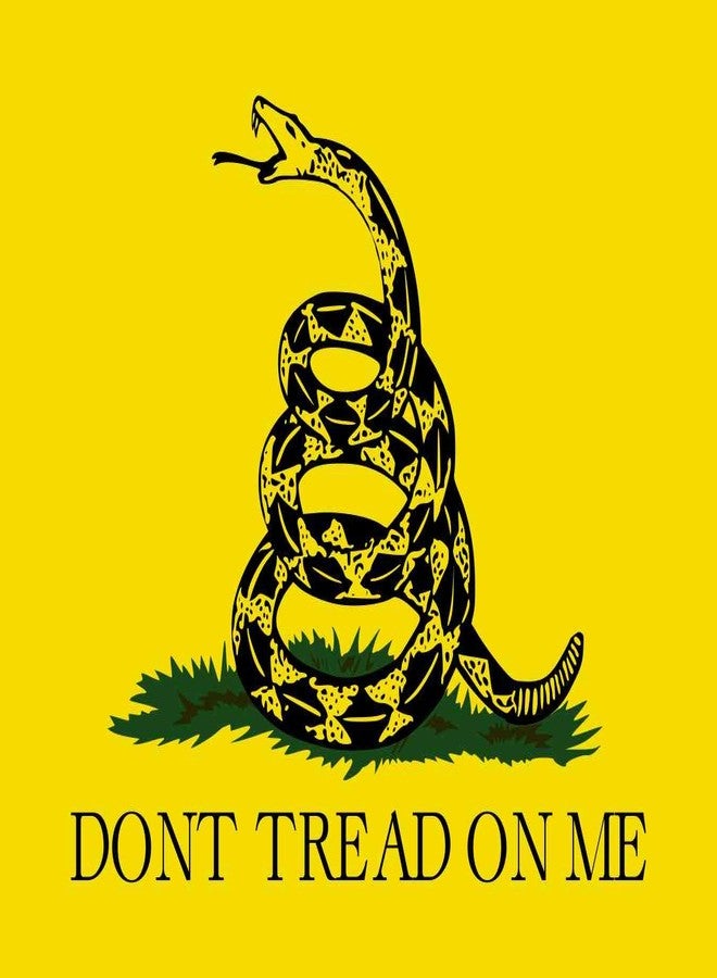 StickerTalk ملصق فينيل لعلم غادسدن من ستيكر توك، 9 بوصات × 7 بوصات - Image 1