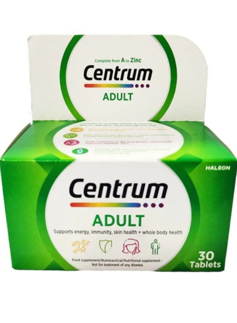 Centrum adults Multivitamin & Mineral Supplement 30 tablets - Image 2