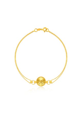 Grace in Every Curve – 2-Line Round Shape Bracelet in 22kt Gold - pzsku/ZFE55A039A3137575E1C4Z/45/1750338512/f890d6ea-1860-493f-a26e-8d7c3888682c