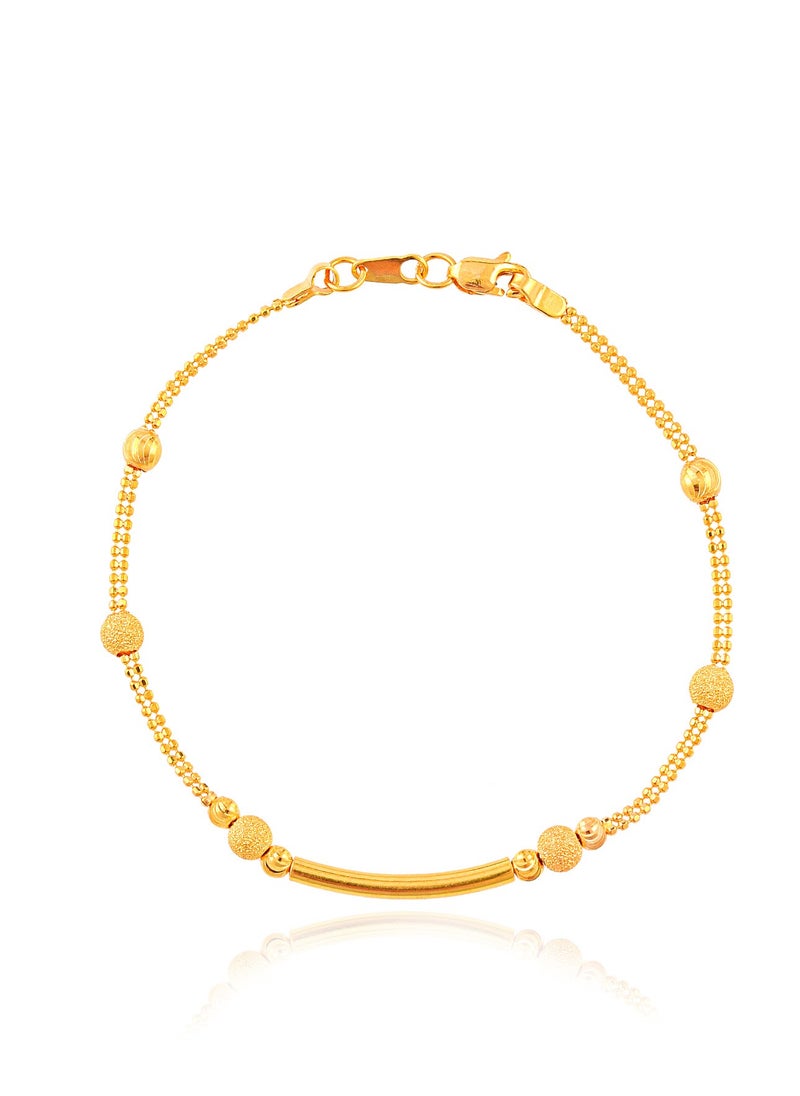 BAFLEH JEWELLERY - Explore our Stunning 22K Gold Bracelet - Image 1