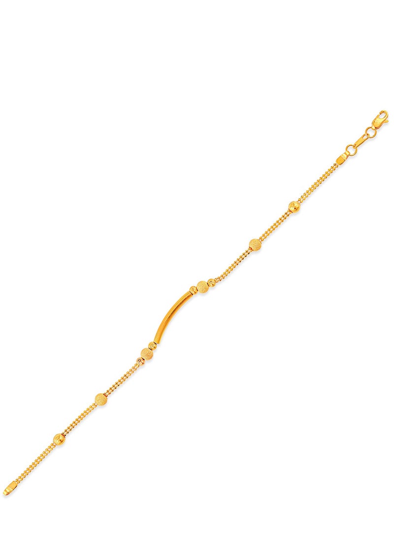 BAFLEH JEWELLERY - Explore our Stunning 22K Gold Bracelet - Image 1
