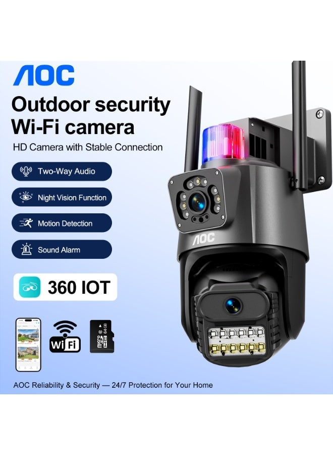 AOC AOC dual-lens Outdoor Security Camera ZFE55D9A229B73BAB774BZ