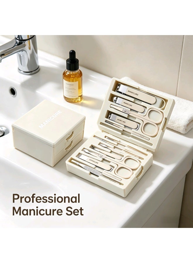 MANICURE مجموعة مقص أظافر متعددة الوظائف للمنزل - Image 4