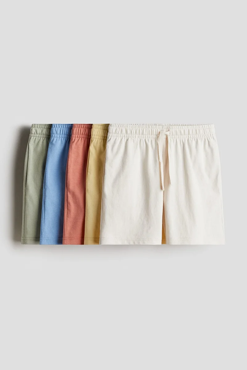 H&M 5-pack cotton jersey shorts