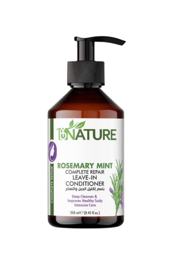 باي نيتشر بلسم إصلاح الشعر بالنعناع من باي ناترو - 250 مل