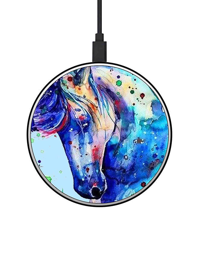 NIBEMINENT 15W Wireless Fast Charger Multicolour