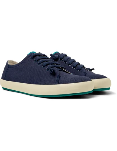 Camper Peu Rambla Vulcanizado, Men's Sneaker, Blue
