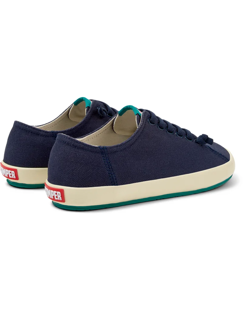 Camper Peu Rambla Vulcanizado, Men's Sneaker, Blue