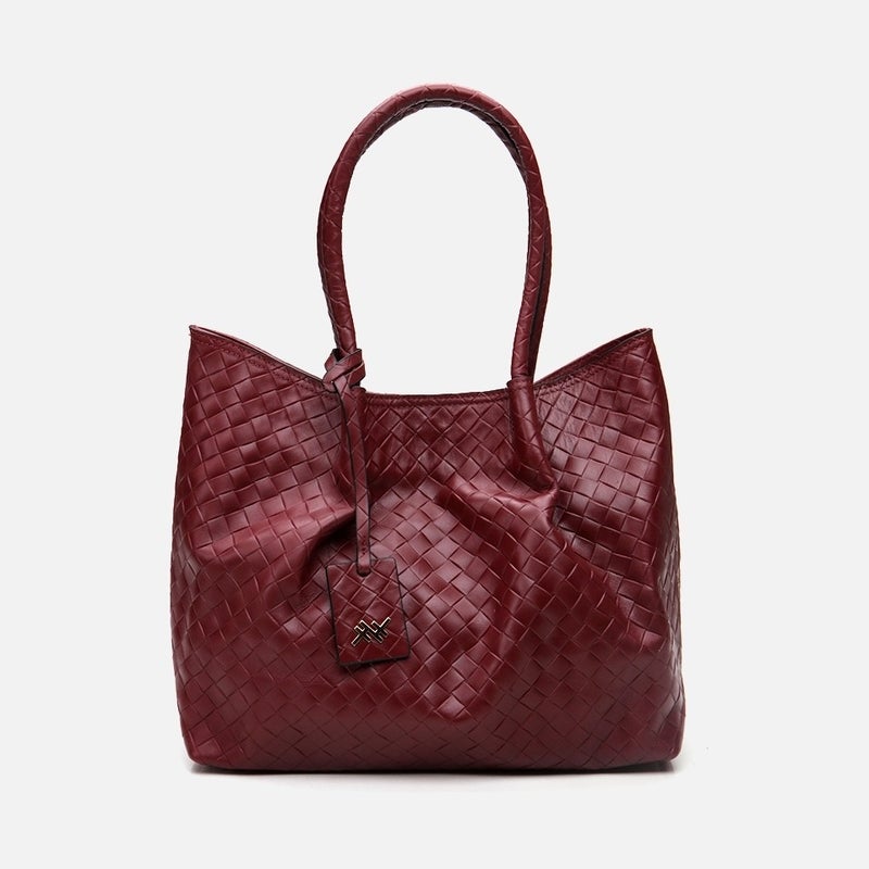 Hotiç 03CAH297030A780 Leather Claret Red Women's Bag  - Image 1