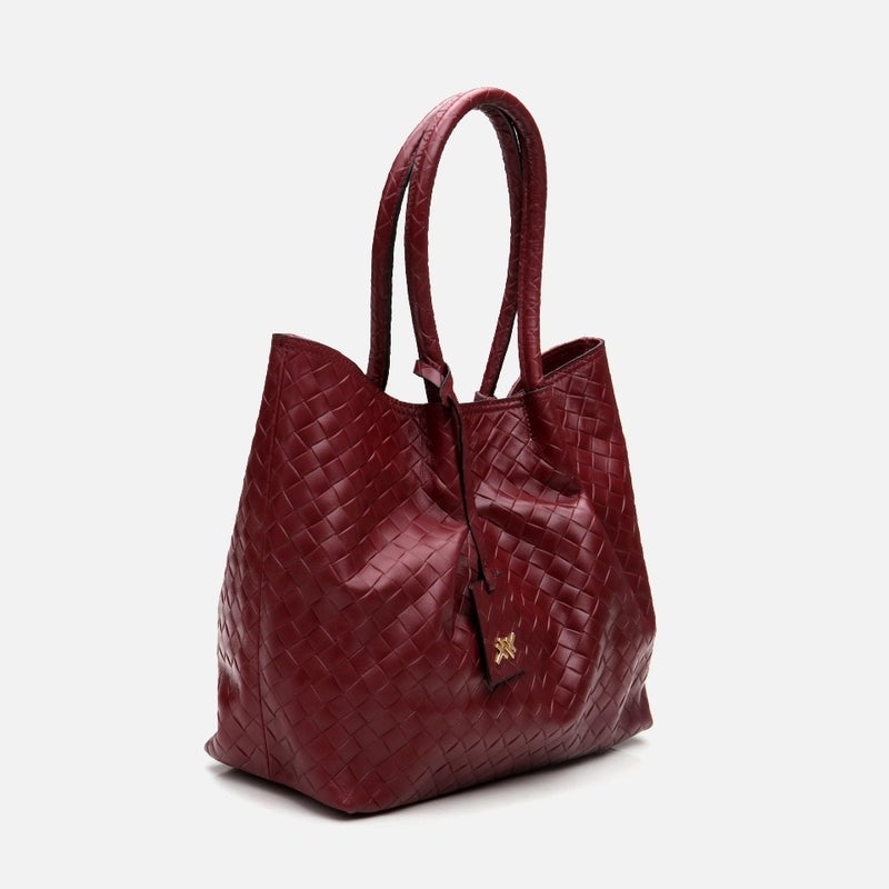 Hotiç 03CAH297030A780 Leather Claret Red Women's Bag  - Image 2