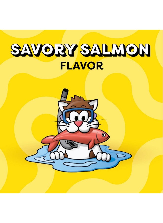 Temptations Classic Crunchy and Soft Cat Treats Savory Salmon Flavor, 30 oz. Tub - Image 3
