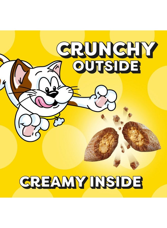 Temptations Classic Crunchy and Soft Cat Treats Savory Salmon Flavor, 30 oz. Tub - Image 4