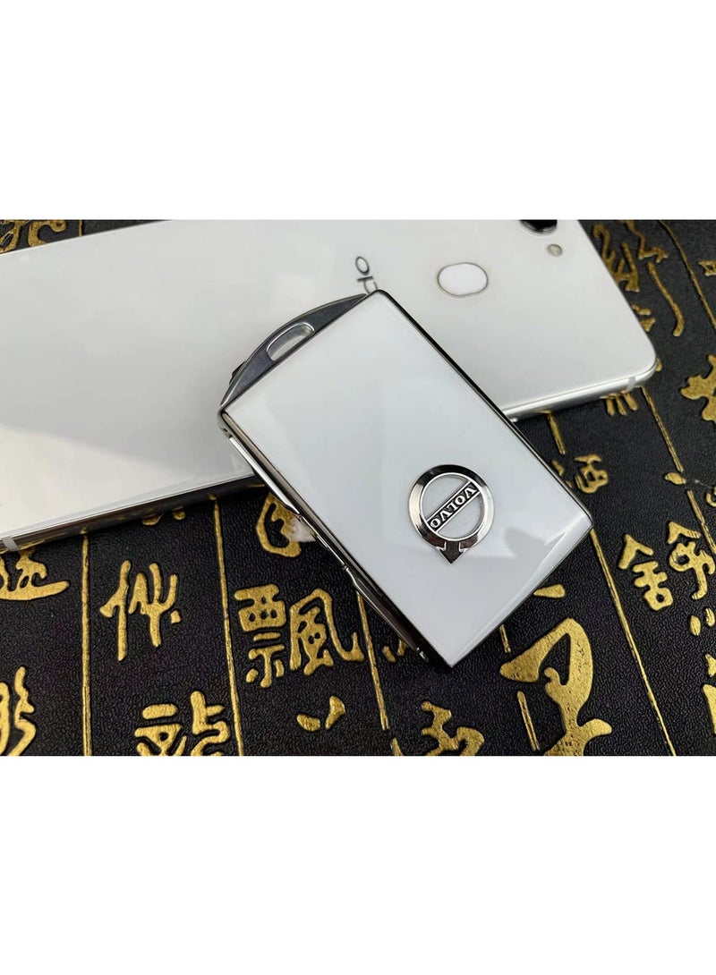 Volvo Genuine leather car key protective case suitable for Volvo xc40xc60xc90s60s90 car key shell case - Image 4