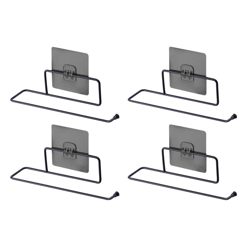 AG E-Com Tissue/Kitchen Towel Holder Toilet Tissue Paper Roll Holder/Towel Hanger for Bathroom Self Adhesive Tissue Paper Holder Kitchen Bathroom Accessories/Organiser - Image 1