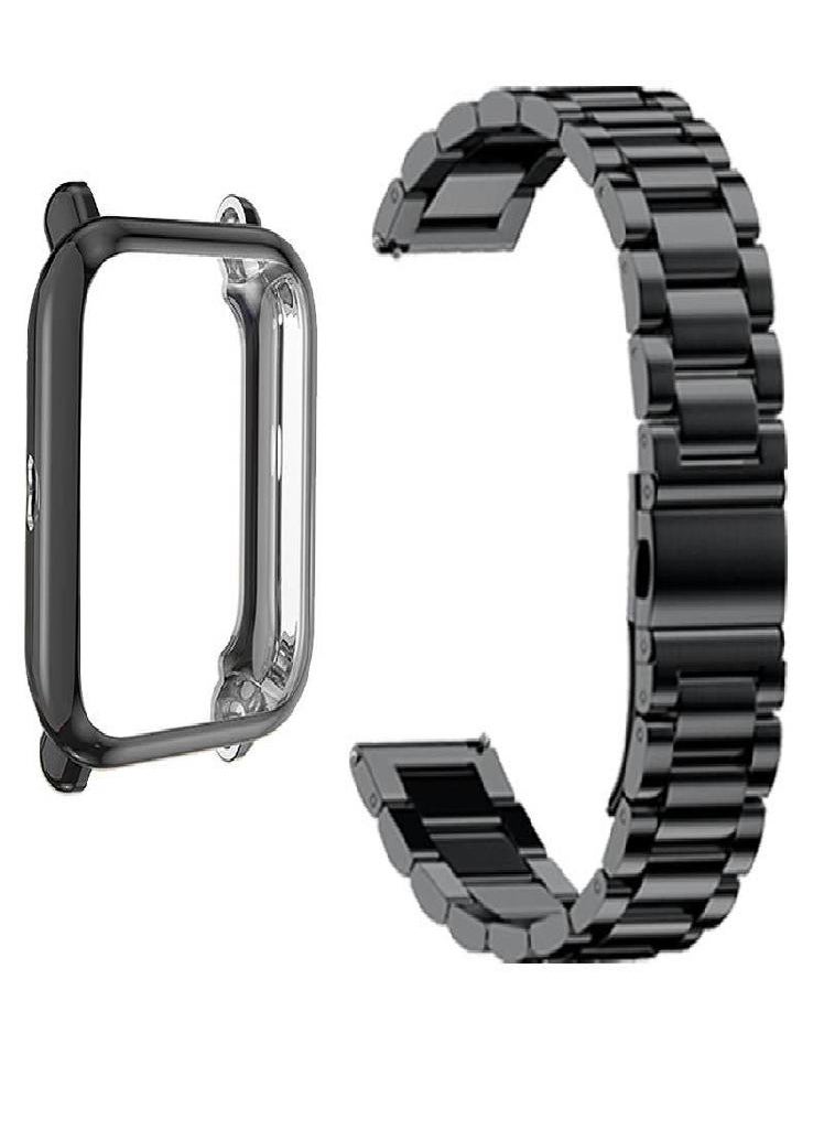 Eckek - Bracelet Protective Case For Amazfit Bip 3 5 /Bip Pro 3/GTS 3 4 Strap Touch Screen Cases For Amazfit GTS 2/2 Mini Stainless Steel Band - Image 1