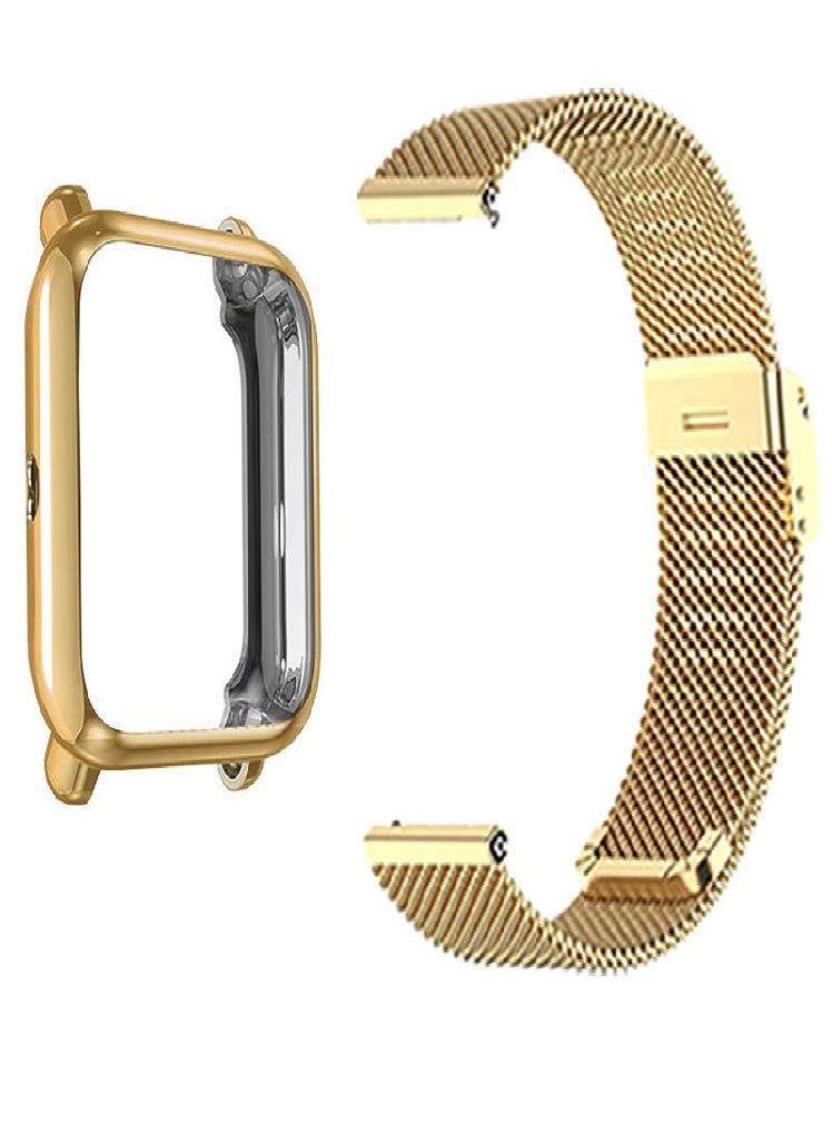 Eckek - Bracelet Protective Case For Amazfit Bip 3 5 /Bip Pro 3/GTS 3 4 Strap Touch Screen Cases For Amazfit GTS 2/2 Mini Stainless Steel Band - Image 1
