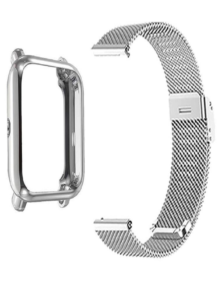 Eckek - Bracelet Protective Case For Amazfit Bip 3 5 /Bip Pro 3/GTS 3 4 Strap Touch Screen Cases For Amazfit GTS 2/2 Mini Stainless Steel Band - Image 1