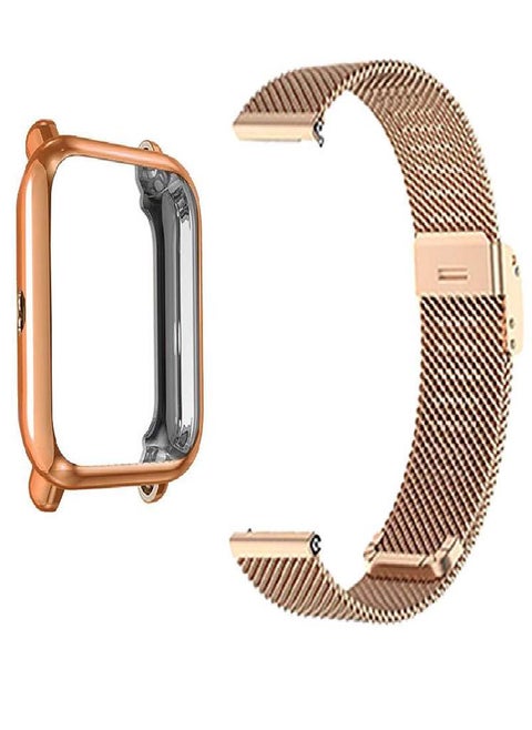 Bracelet Protective Case For Amazfit Bip 3 5 /Bip Pro 3/GTS 3 4 Strap Touch Screen Cases For Amazfit GTS 2/2 Mini Stainless Steel Band