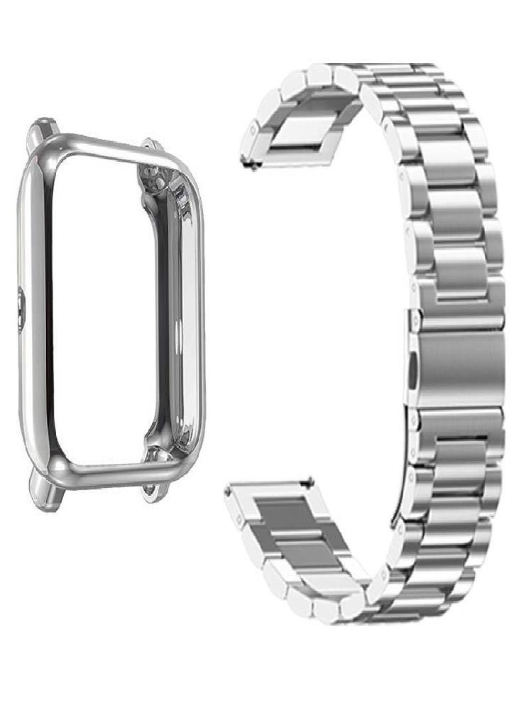 Eckek - Bracelet Protective Case For Amazfit Bip 3 5 /Bip Pro 3/GTS 3 4 Strap Touch Screen Cases For Amazfit GTS 2/2 Mini Stainless Steel Band - Image 1