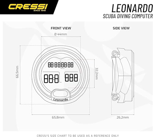 Cressi Leonardo, black/pink - Image 5